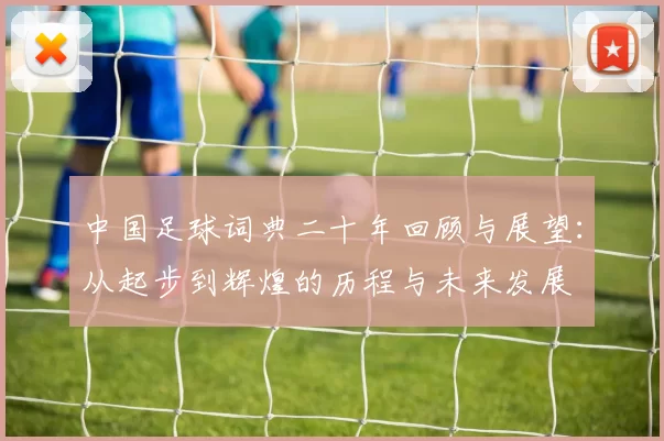 中国足球词典二十年回顾与展望：从起步到辉煌的历程与未来发展